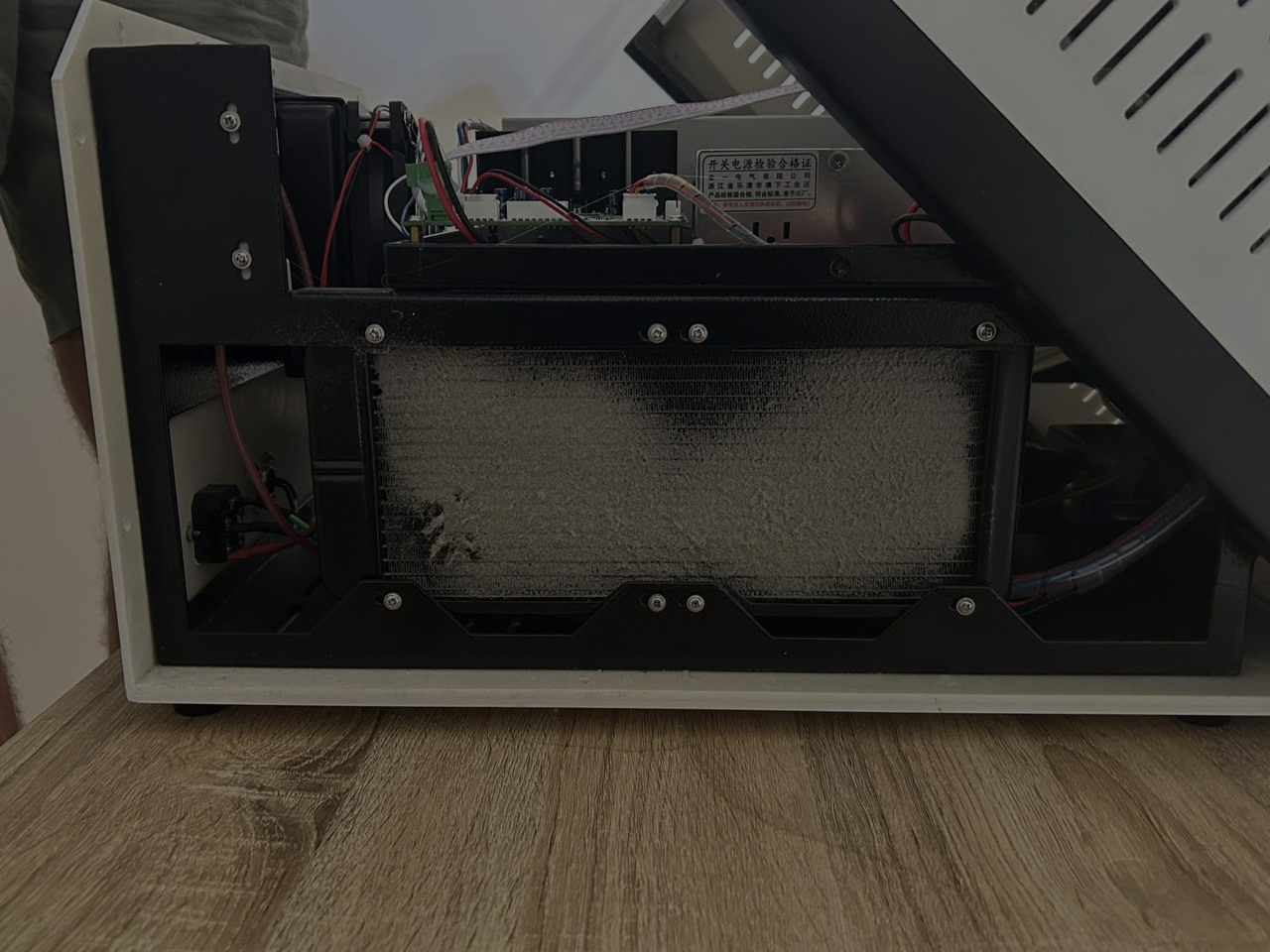 Urządzenie laserowe przed przeglądem technicznym