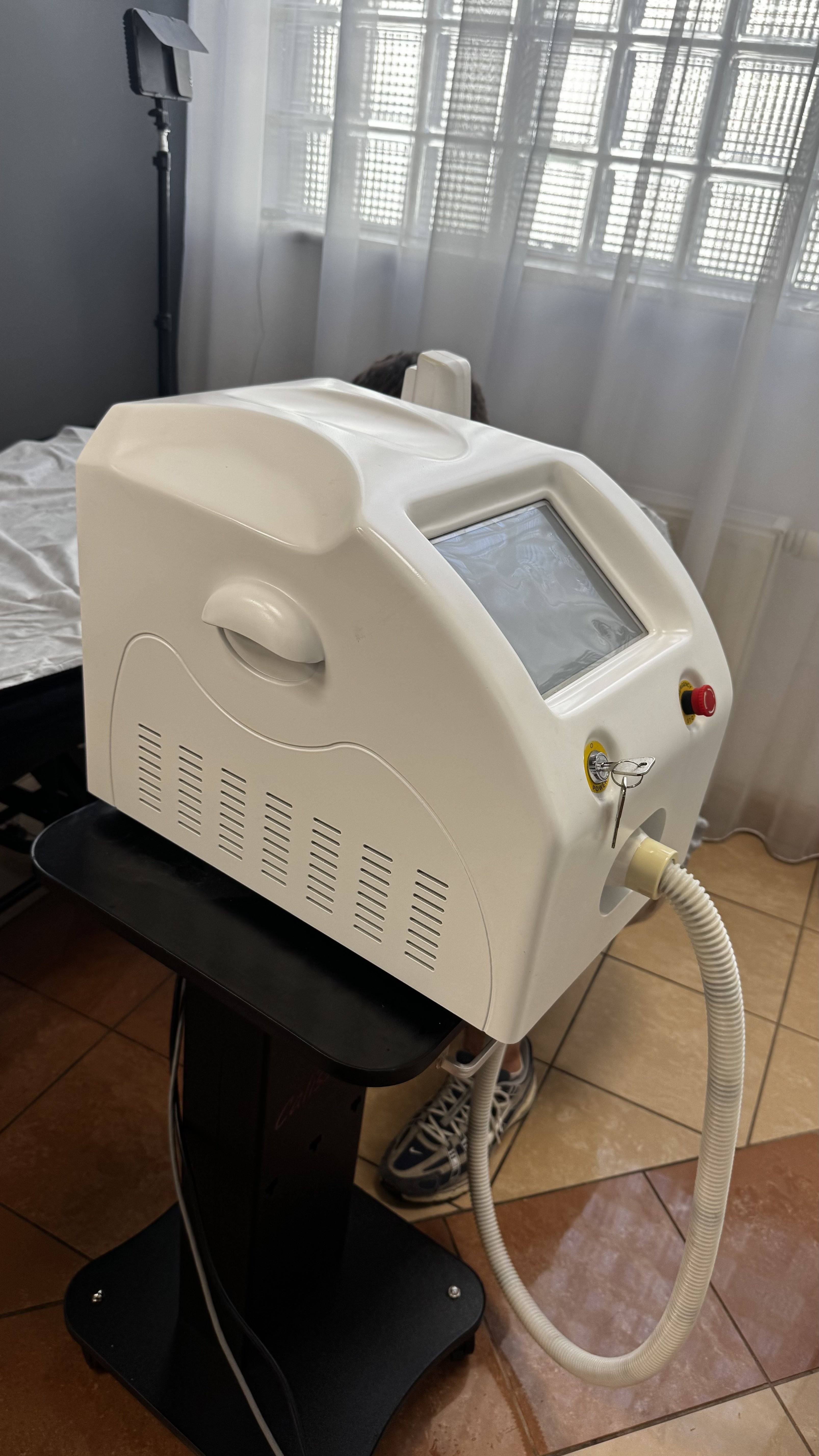 Układ chłodzenia lasera ML-ND YAG LASER A1 podczas serwisu